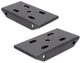 Heavy Duty Leaf Spring Plates; For Use w/2 in. Springs; Pair;