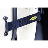 Adjustable Door Strap; No Drilling Installation;